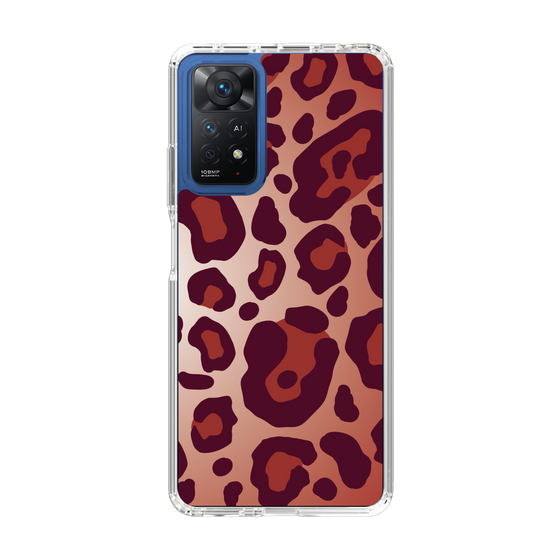 スリムプロテクションケース［ Leopard - Red ］