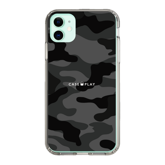 スリムプロテクションケース［ Camouflage - Black ］