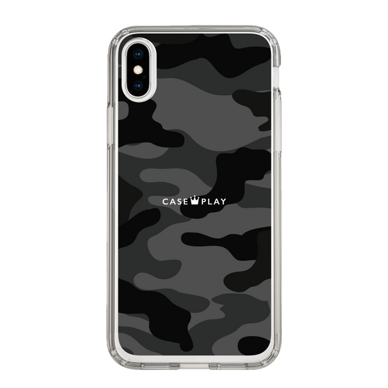 スリムプロテクションケース［ Camouflage - Black ］