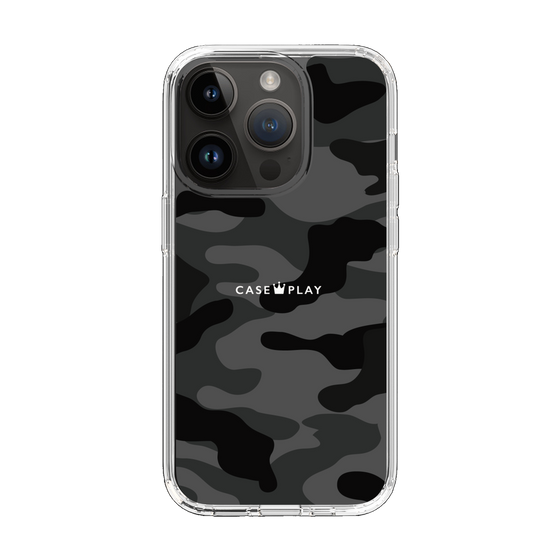 スリムプロテクションケース［ Camouflage - Black ］