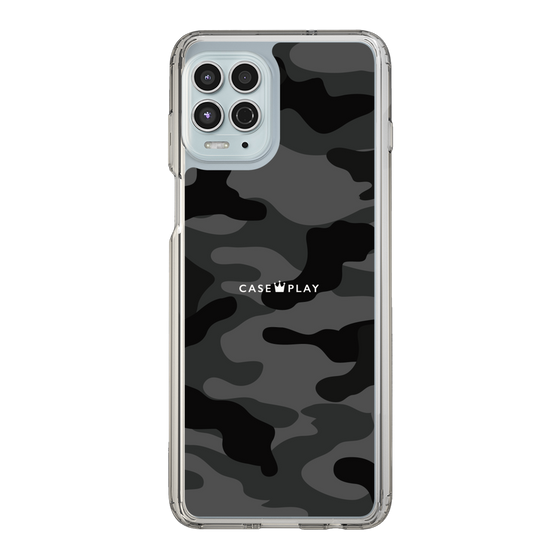 スリムプロテクションケース［ Camouflage - Black ］