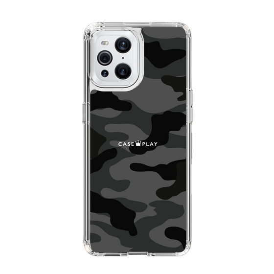 スリムプロテクションケース［ Camouflage - Black ］