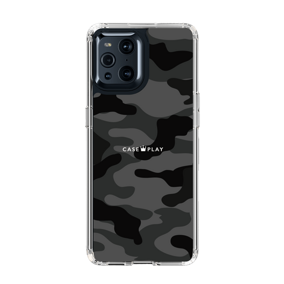 スリムプロテクションケース［ Camouflage - Black ］