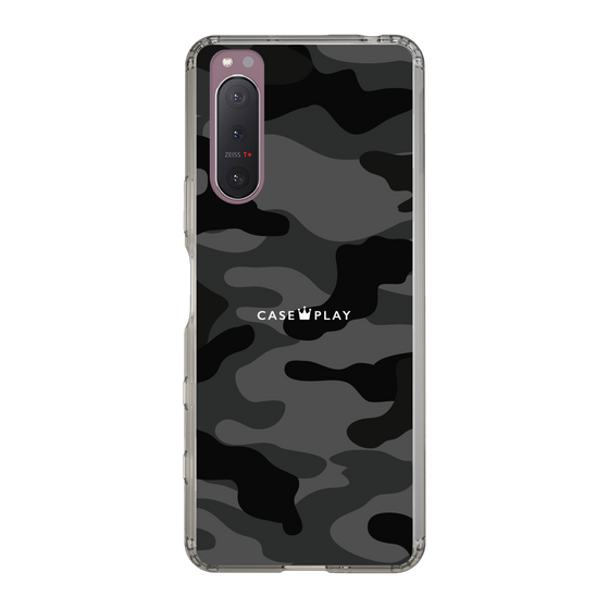 スリムプロテクションケース［ Camouflage - Black ］