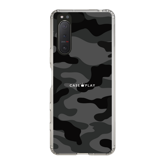 スリムプロテクションケース［ Camouflage - Black ］