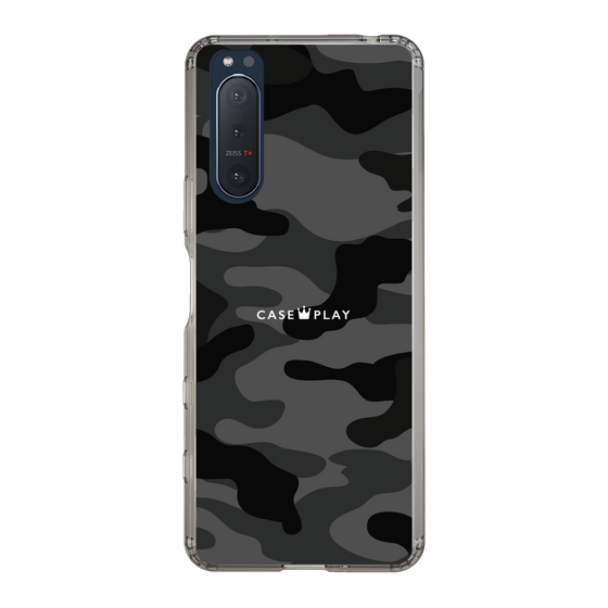 スリムプロテクションケース［ Camouflage - Black ］