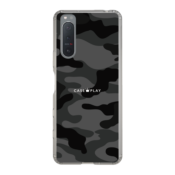 スリムプロテクションケース［ Camouflage - Black ］