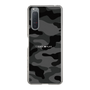 スリムプロテクションケース［ Camouflage - Black ］