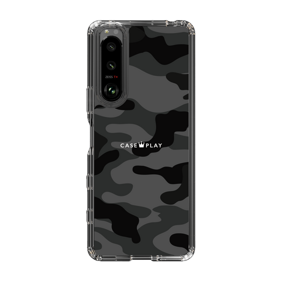 スリムプロテクションケース［ Camouflage - Black ］