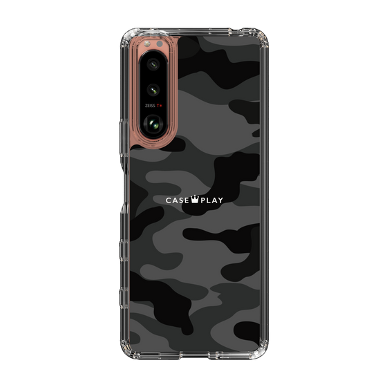 スリムプロテクションケース［ Camouflage - Black ］