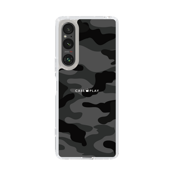 スリムプロテクションケース［ Camouflage - Black ］
