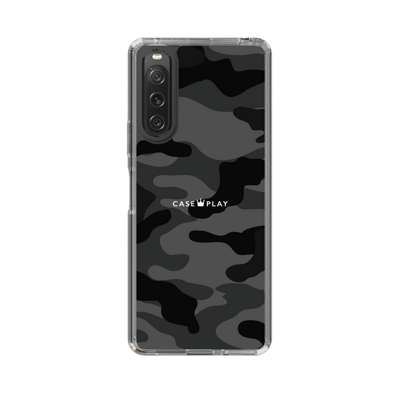 スリムプロテクションケース［ Camouflage - Black ］