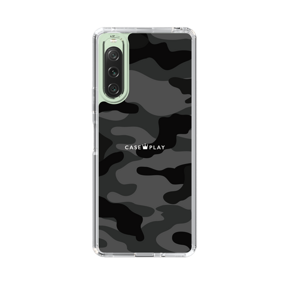 スリムプロテクションケース［ Camouflage - Black ］