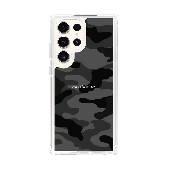 スリムプロテクションケース［ Camouflage - Black ］