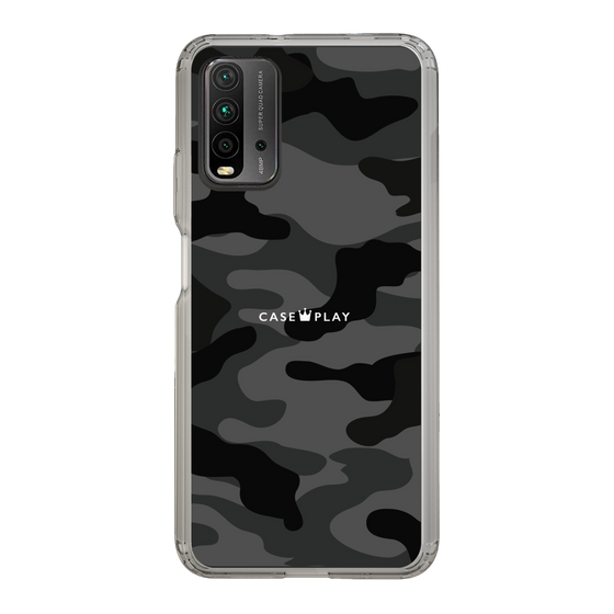 スリムプロテクションケース［ Camouflage - Black ］