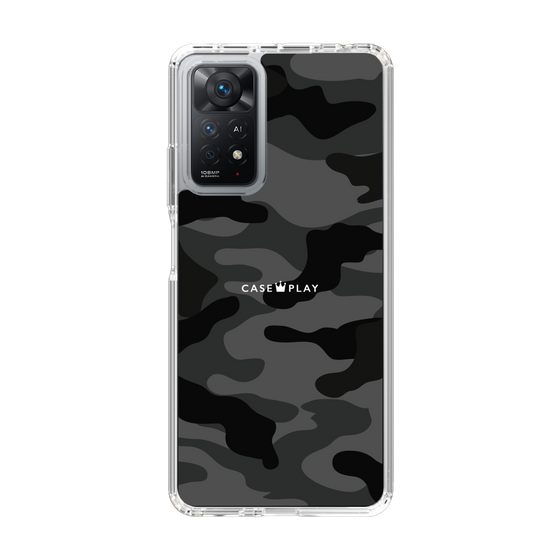 スリムプロテクションケース［ Camouflage - Black ］