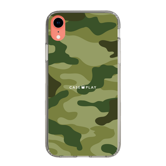 スリムプロテクションケース［ Camouflage - Green ］
