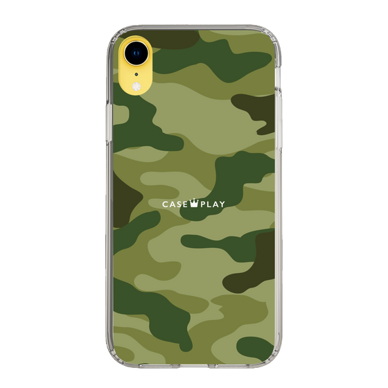 スリムプロテクションケース［ Camouflage - Green ］