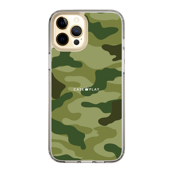 スリムプロテクションケース［ Camouflage - Green ］