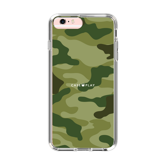 スリムプロテクションケース［ Camouflage - Green ］