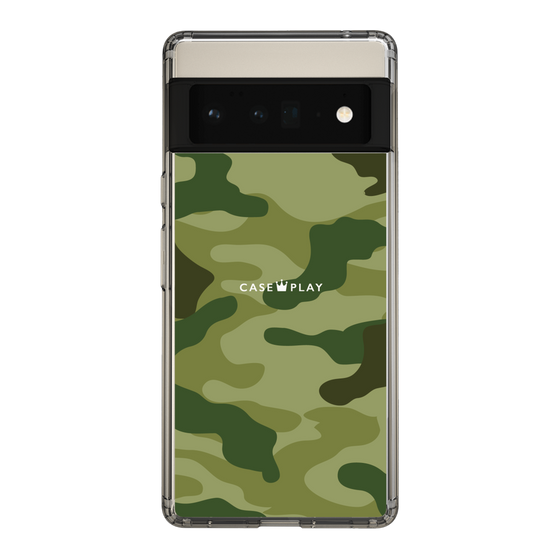 スリムプロテクションケース［ Camouflage - Green ］