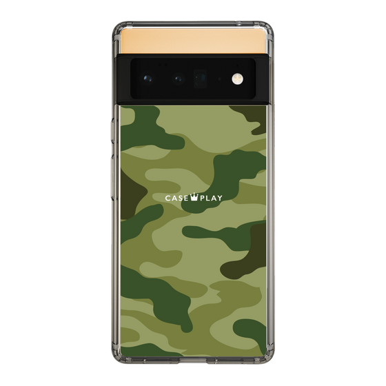 スリムプロテクションケース［ Camouflage - Green ］