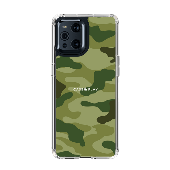 スリムプロテクションケース［ Camouflage - Green ］