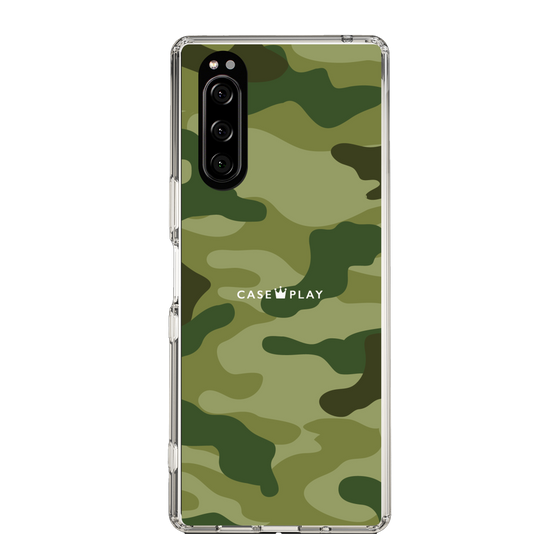 スリムプロテクションケース［ Camouflage - Green ］