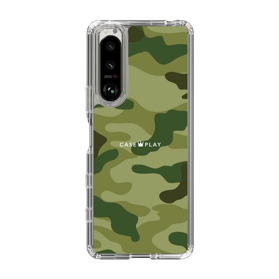 スリムプロテクションケース［ Camouflage - Green ］