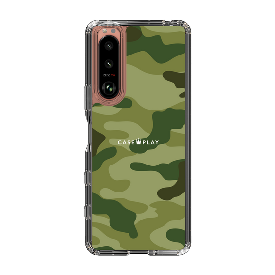 スリムプロテクションケース［ Camouflage - Green ］