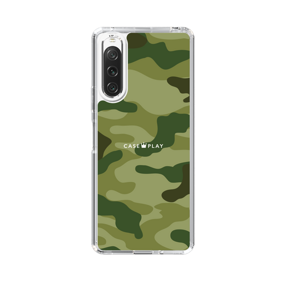 スリムプロテクションケース［ Camouflage - Green ］