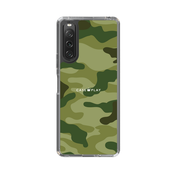 スリムプロテクションケース［ Camouflage - Green ］