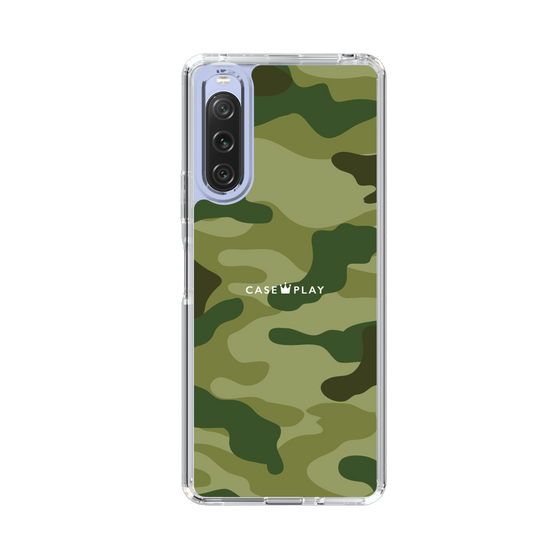 スリムプロテクションケース［ Camouflage - Green ］