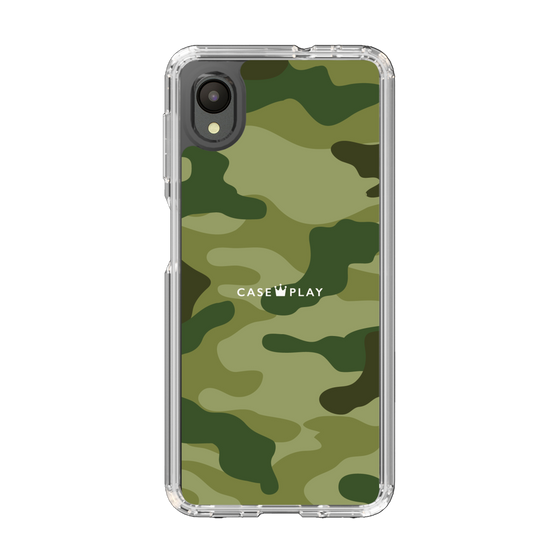 スリムプロテクションケース［ Camouflage - Green ］