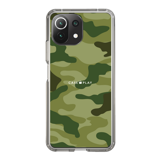 スリムプロテクションケース［ Camouflage - Green ］