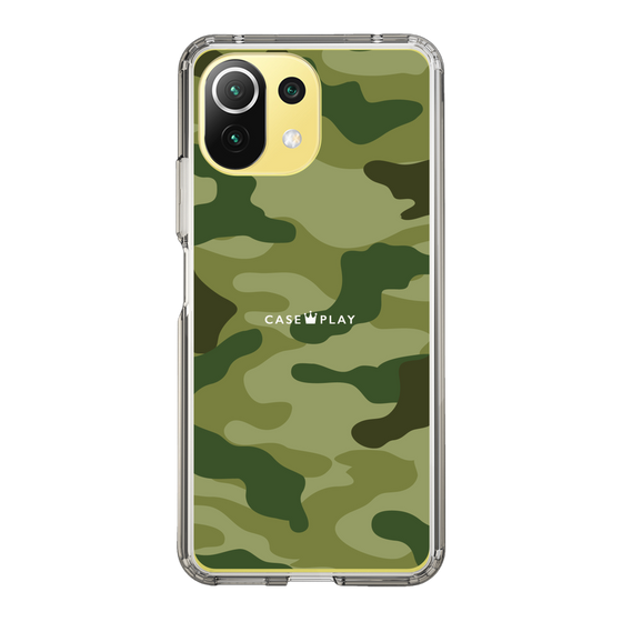 スリムプロテクションケース［ Camouflage - Green ］