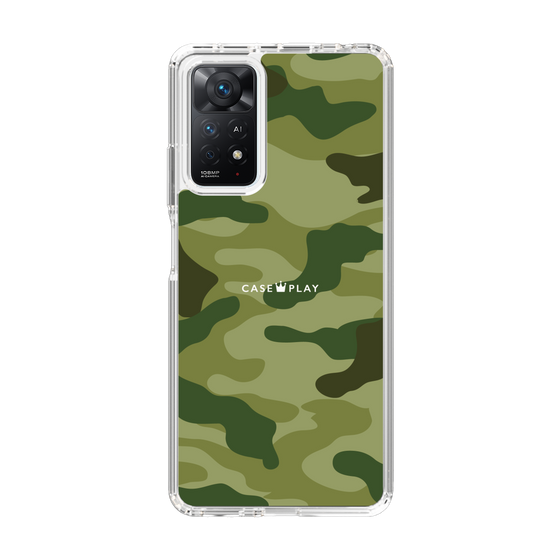 スリムプロテクションケース［ Camouflage - Green ］