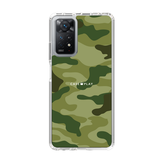 スリムプロテクションケース［ Camouflage - Green ］