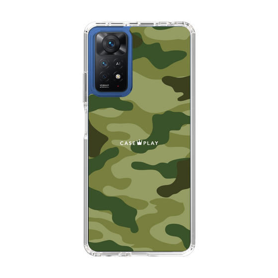 スリムプロテクションケース［ Camouflage - Green ］
