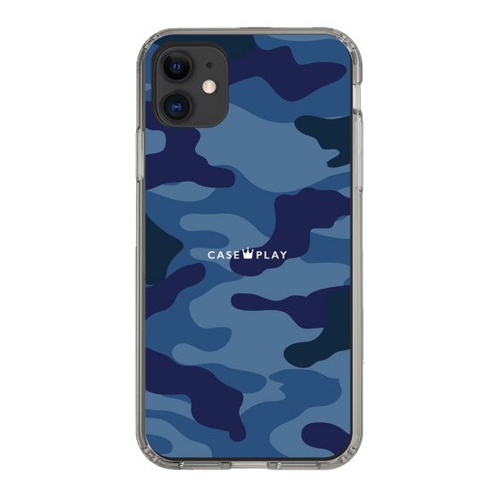 スリムプロテクションケース［ Camouflage - Blue ］