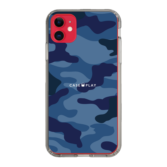 スリムプロテクションケース［ Camouflage - Blue ］