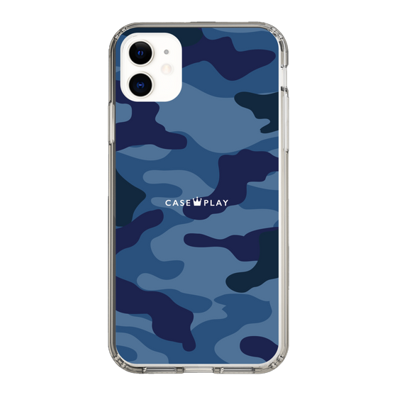 スリムプロテクションケース［ Camouflage - Blue ］