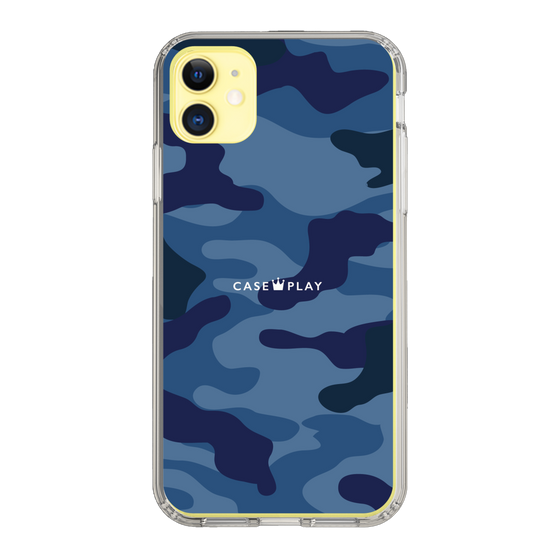 スリムプロテクションケース［ Camouflage - Blue ］
