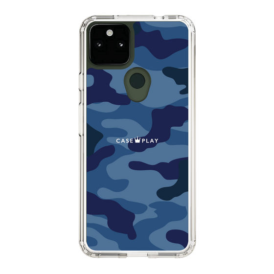 スリムプロテクションケース［ Camouflage - Blue ］
