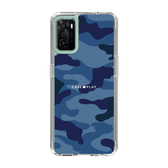 スリムプロテクションケース［ Camouflage - Blue ］