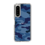 スリムプロテクションケース［ Camouflage - Blue ］