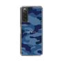 スリムプロテクションケース［ Camouflage - Blue ］