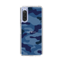 スリムプロテクションケース［ Camouflage - Blue ］