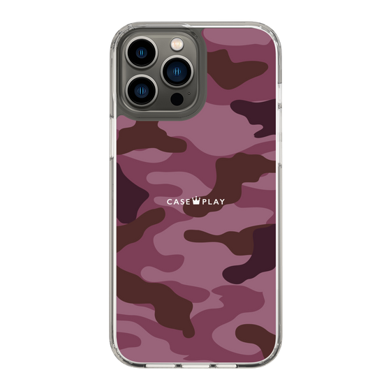 スリムプロテクションケース［ Camouflage - Pink ］