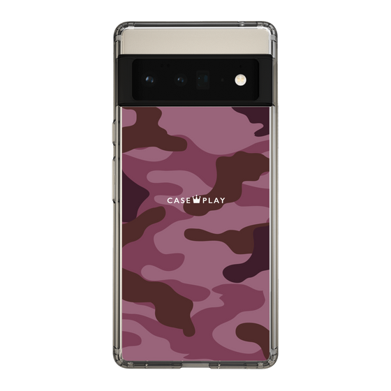 スリムプロテクションケース［ Camouflage - Pink ］